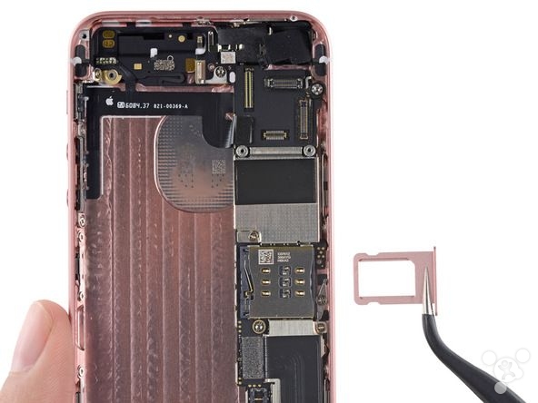 苹果se和5s拆解,iphonese拆解步骤