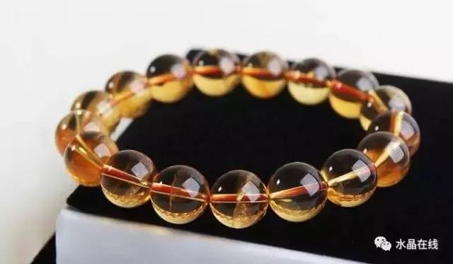 黄水晶珠子的鉴别真假图片,怎样鉴别黄水晶吊坠的真假