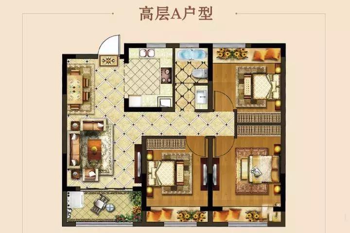 华建art上院107平米样板房,华建上院143平方装饰效果图