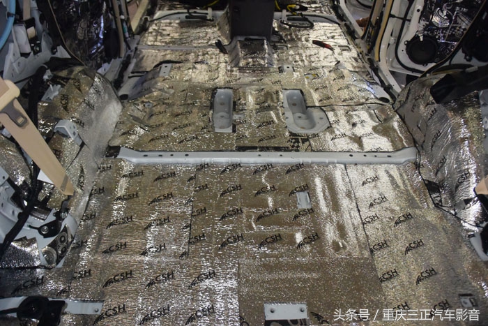 普拉多全车隔音效果图,普拉多stp隔音