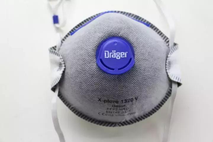 德尔格draeger口罩,ffp3口罩测评