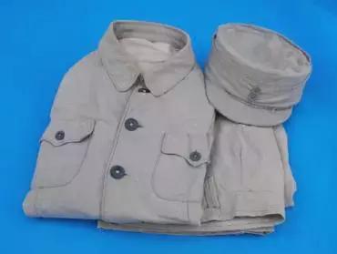 真实国军军官军服,八路军和新四军的军服