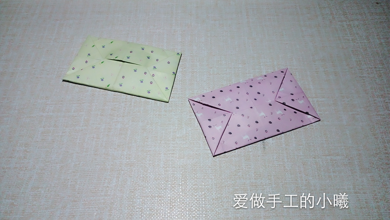 折纸信封精美版,手工折纸简单信封手残党