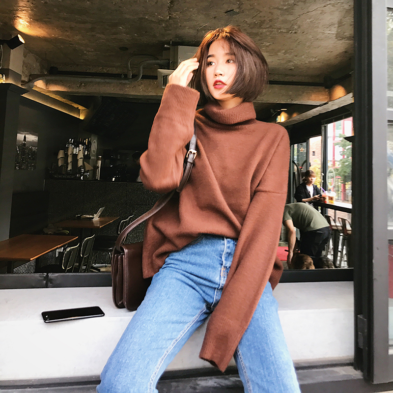 韩国双面羊毛格子中长款,韩国双面羊绒长款大衣搭配法