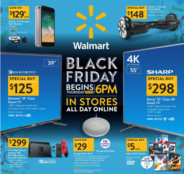 赶紧联系美帝的亲朋戚友！沃尔玛黑五数码产品打折大汇总