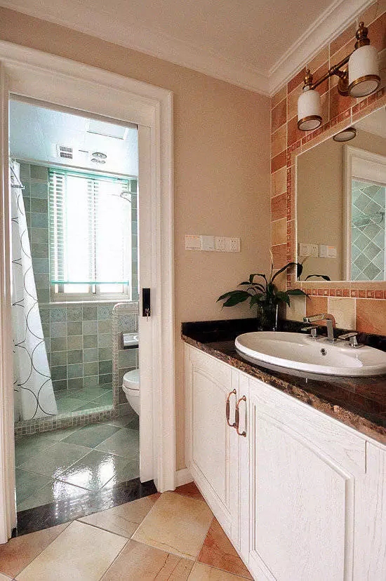 92平米三室一厅美式装修效果图,小三居90平米简约风格装修多储物