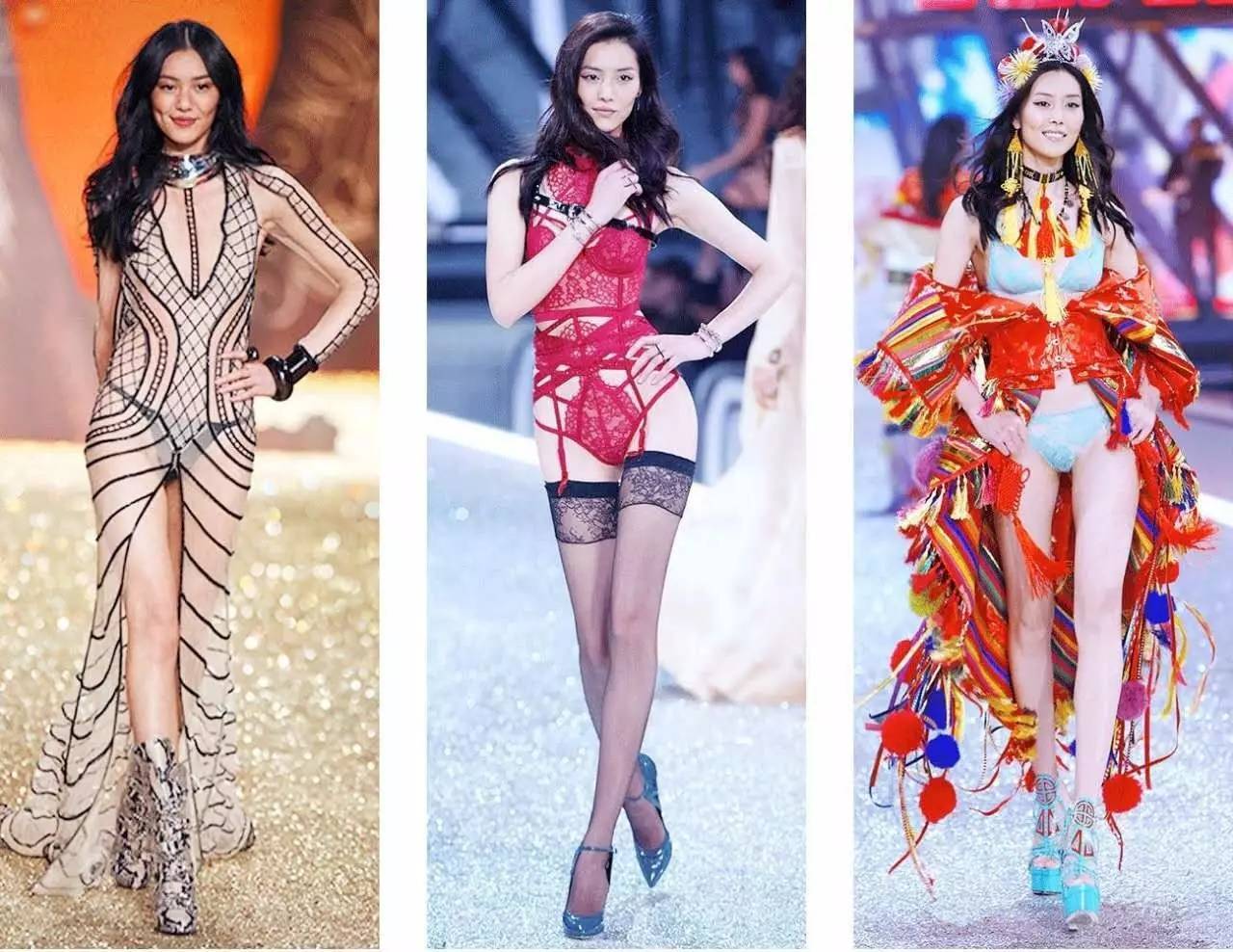 维密刘雯何穗高清图片,维密超模刘雯何穗