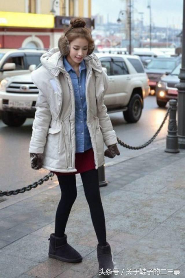 雪地靴穿了七八年,雪地靴穿了一年显得很旧