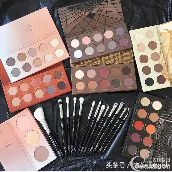 8款热门眼影推荐及眼妆试色,2020最流行大牌眼影盘