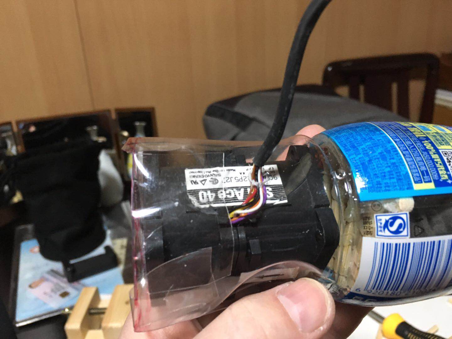 自制打孔集尘器diy,小型集尘器