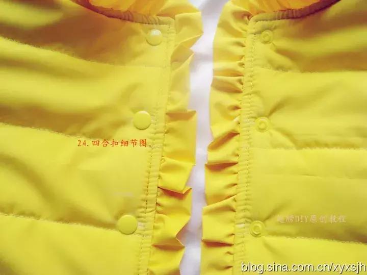 女童棉服编织教程视频,儿童棉服制作教程