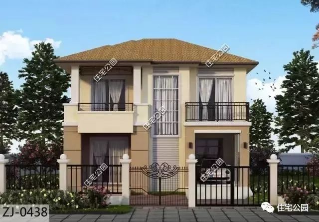 十佳最美农村别墅三层7x12米,农村别墅户型设计大全