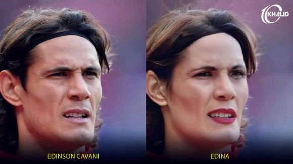 当足球巨星变成女人了,当足球巨星变成女生