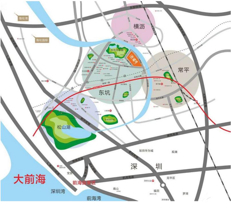 东莞东坑海伦堡松湖湾附近规划,东莞东坑海伦堡松湖湾楼盘好吗