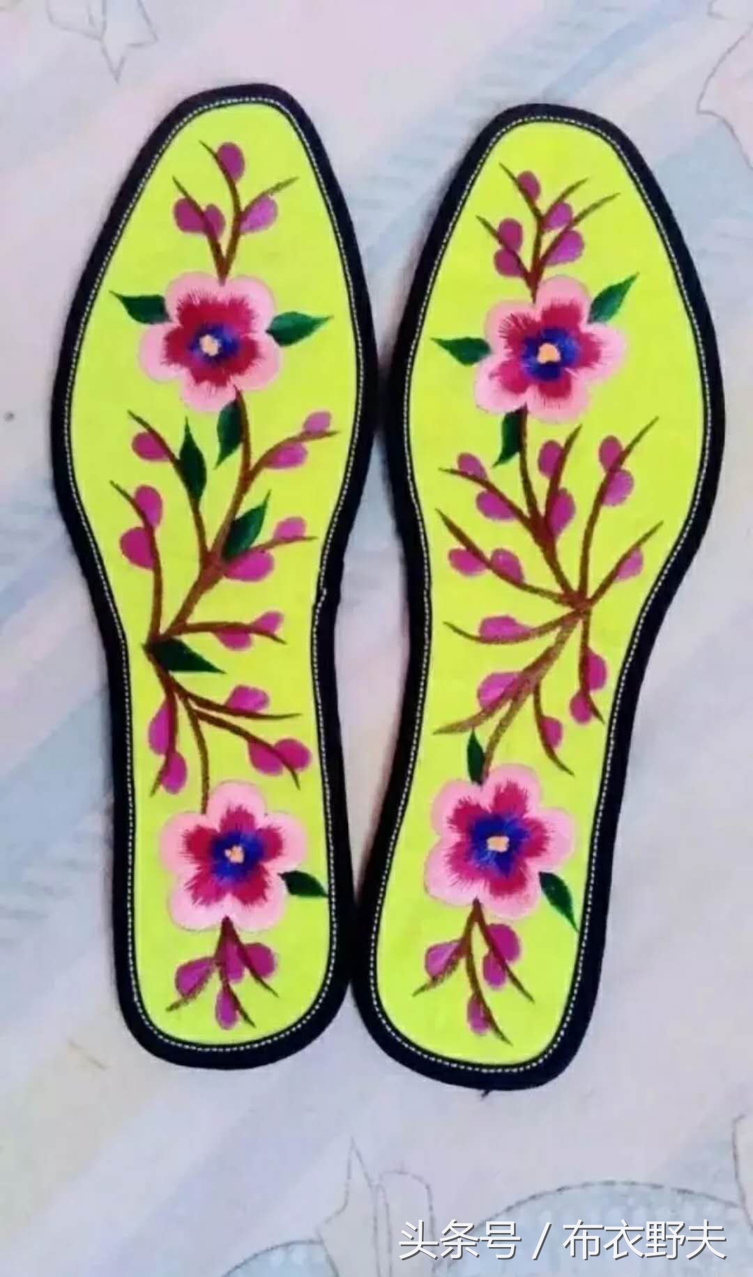 庄浪绣花鞋垫踩在脚下的艺术品——也是男女之间传情的信物