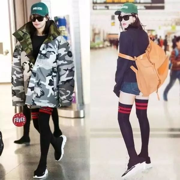 周冬雨同款白色袜子,周冬雨穿袜子教程