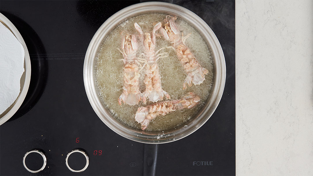 食堂椒盐皮皮虾,孙小厨椒盐皮皮虾