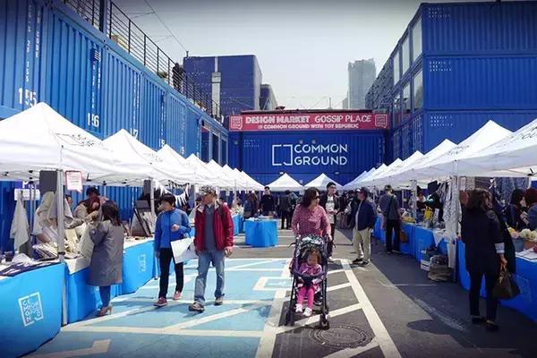 集装箱建筑商业街,创意集装箱建筑