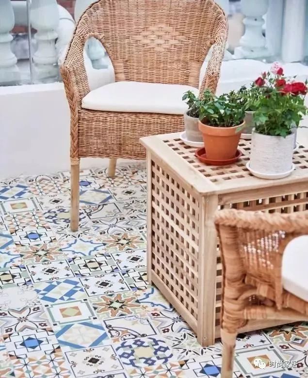 说起对装修的执念……一定是这些风情万种的小花砖！