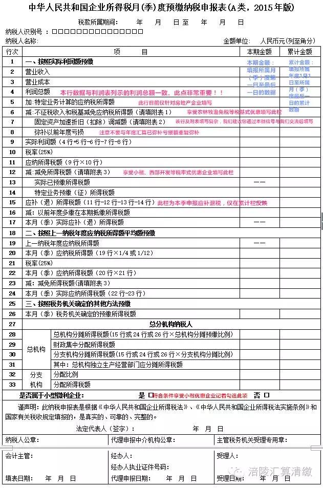 小型微利企业纳税人申报表填写,怎么申报小型微利企业的年报