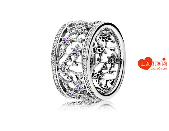 pandora潘多拉925银闪耀心形价格,pandora潘多拉官方旗舰店直播