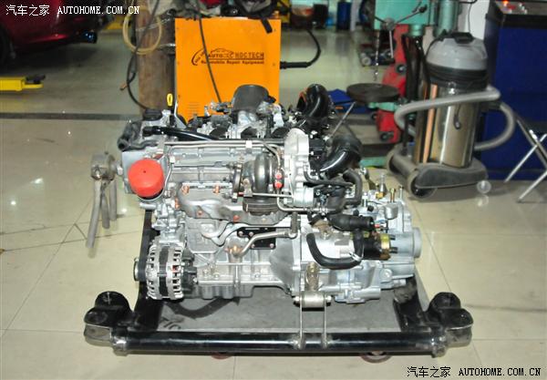 比亚迪f0移植速锐1.5t发动机,f0改涡轮增压套件