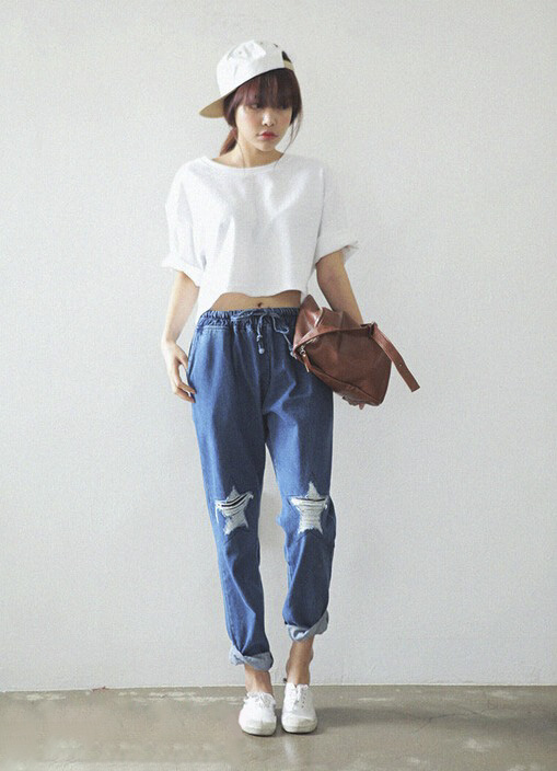 哈伦裤的十种搭配方法夏天,休闲哈伦裤的十种搭配方法