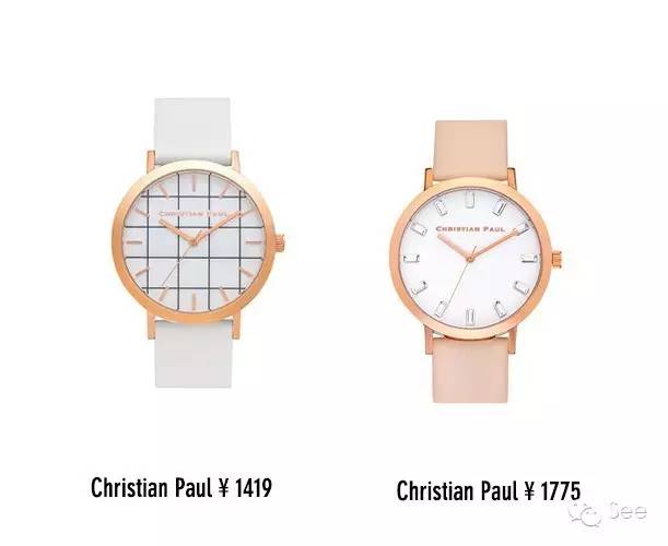 18万左右的名表,1500元左右的dw手表