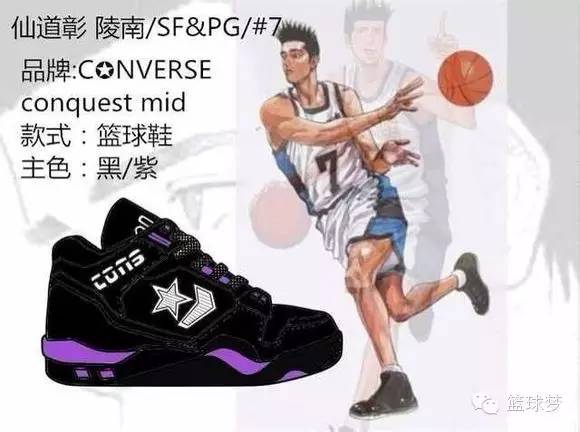 《灌篮高手》各大球鞋大集合