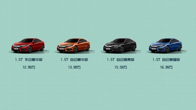 [爱极客购车300秒]东风本田全新思域车型解析