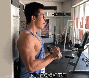 体验手臂膨胀的快感，这套三头轰炸动作必须get