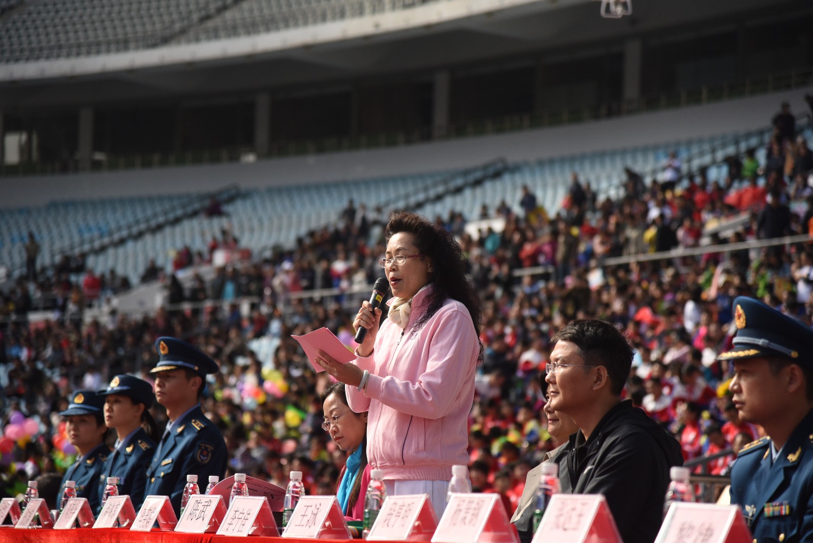 天河｜龙口西小*运学**动会：和平鸽、汉服、管乐队、拉丁舞团……