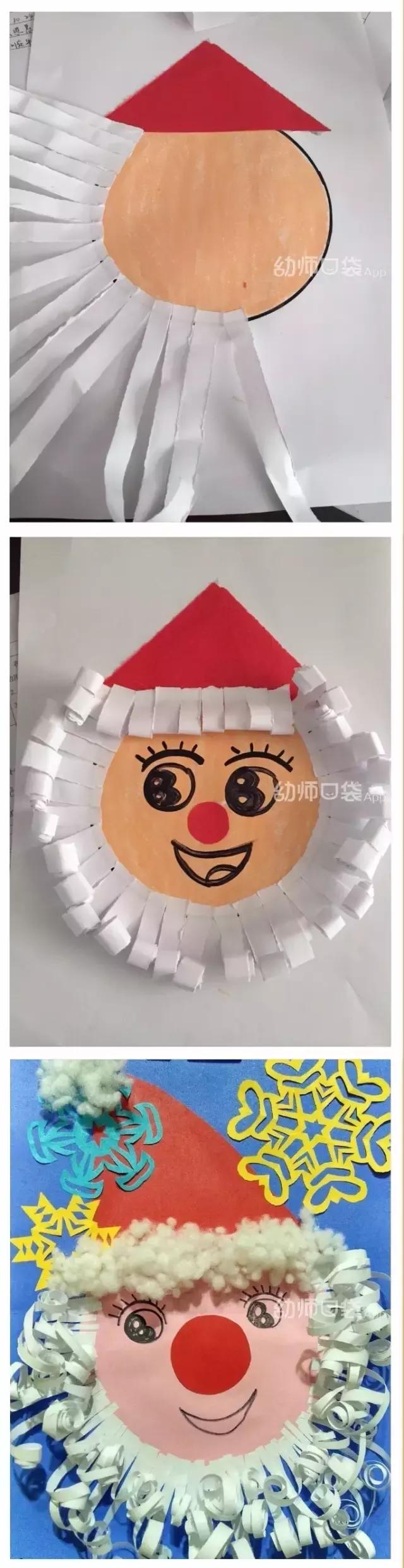 圣诞创意礼物手工圣诞老人,圣诞节简单手工圣诞老人不倒翁