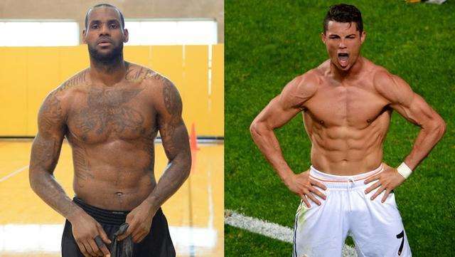 詹姆斯和c罗生涯轨迹,c罗和詹姆斯的足球比赛