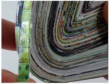 废弃的杂志怎么diy,废旧杂志diy