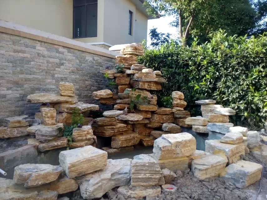 假山的造型讲究什么,大型假山结构