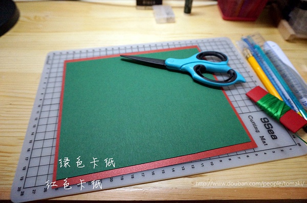 制作圣诞贺卡的文章,圣诞贺卡手绘制作日式