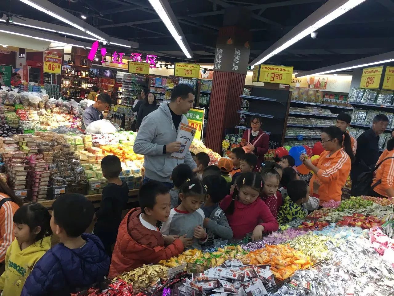 超市英语课堂,超市英语老师