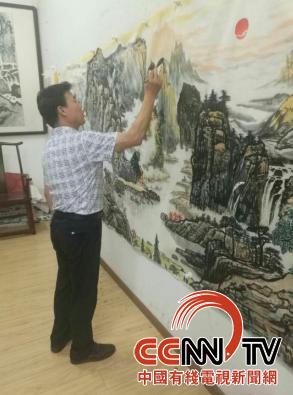 书画双修笔耕不辍，丹青妙笔谱盛世华章