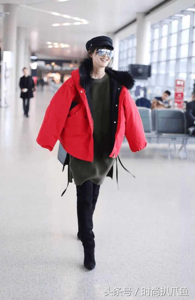 刘雯、蔡依林COS阿童木，佟丽娅COS巨型垃圾袋，为了保温太拼了