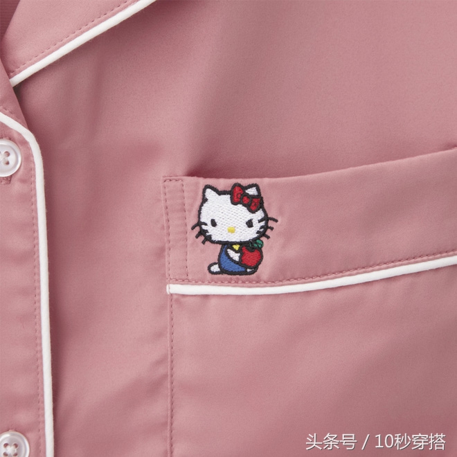hellokitty和nana联名,粉红色hellokitty联名款