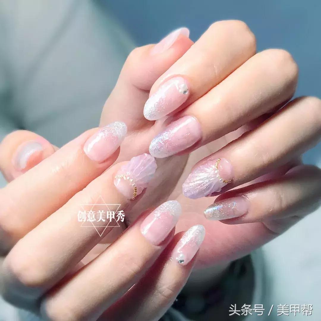 好看的美甲图片2021网红爆款美甲,2017年8种爆款美甲你做过几种