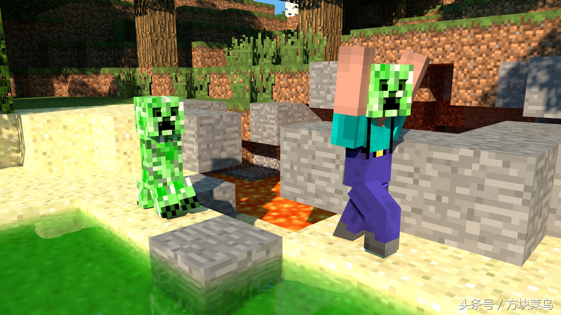 我的世界mc菜鸟模式,mc我的世界菜鸟生存攻略