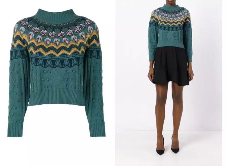 这个圣诞节，如何在合照中脱颖而出，这款减龄花纹一定适合你！