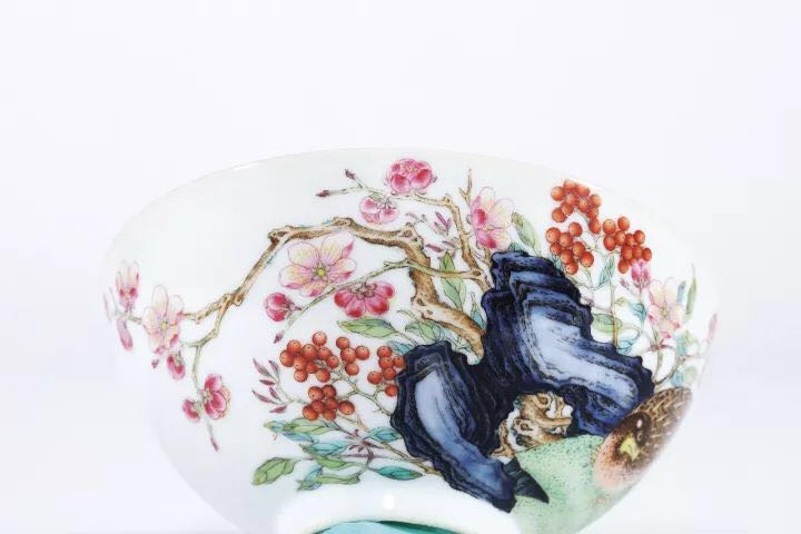 拍卖2000多万的珐琅彩,五六十年代的掐丝珐琅彩瓷器