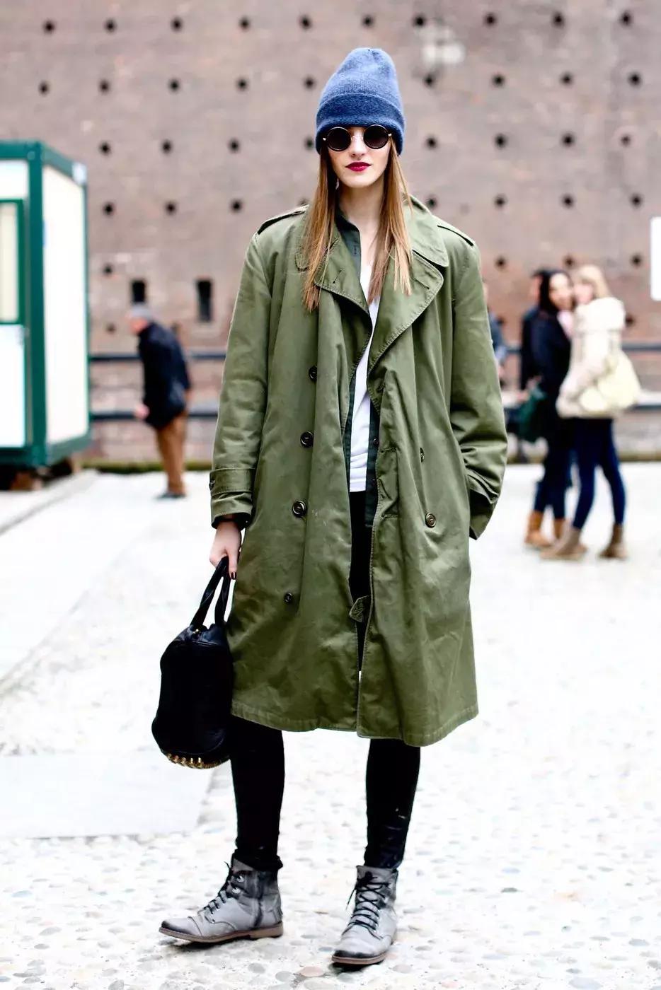 又降温了穿什么,保暖又好看针织帽