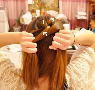 最简单的100种编头发教程,编美丽的头发