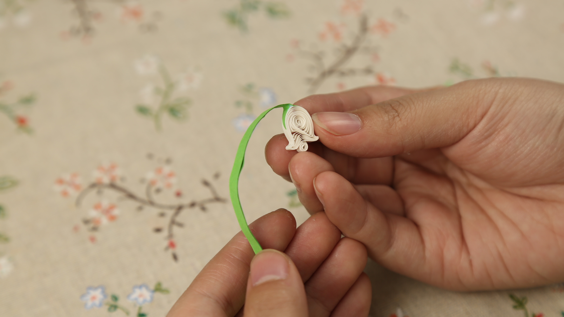 衍纸手工作品简单花,衍纸教程简单的花