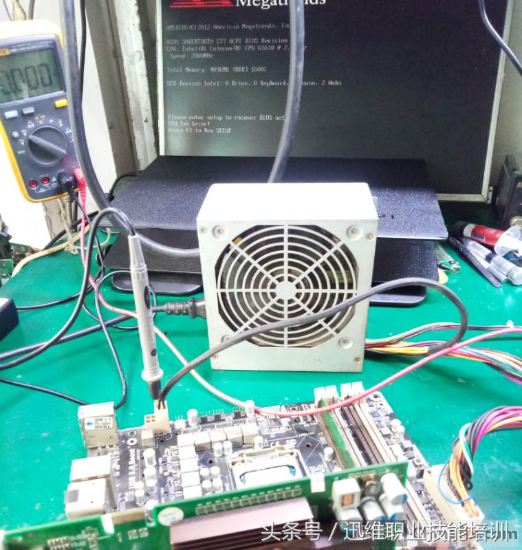 华硕主板维修实例,华硕主板出现故障售后怎么处理