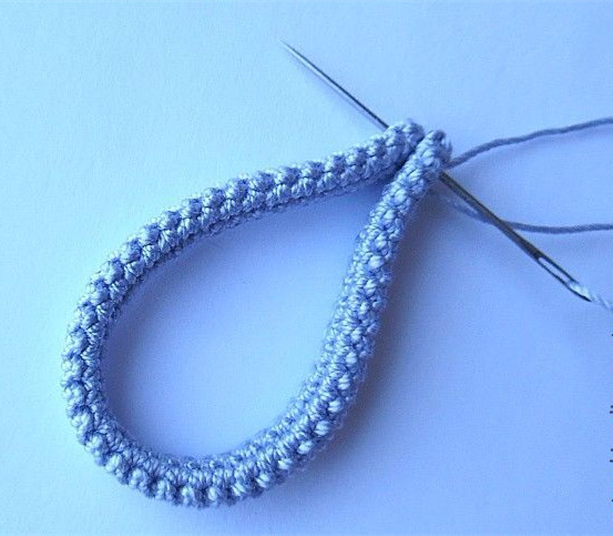 爱尔兰蕾丝钩编项链系列教程之大叶